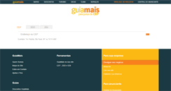 Desktop Screenshot of cep.guiamais.com.br